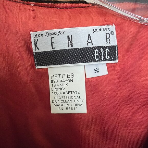 Kenar petite small velvet top and pants - Picture 4 of 5